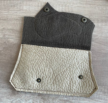 Load image into Gallery viewer, Brown Vegan Wallet Handmade Accessories