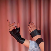 Load image into Gallery viewer, Black Spring Gloves – Stylish, Chic, and Perfect for Every Occasion Handmade Accessories
