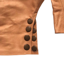 Load image into Gallery viewer, Apricot leather Gloves - Handmade Accessories Handmade Accessories