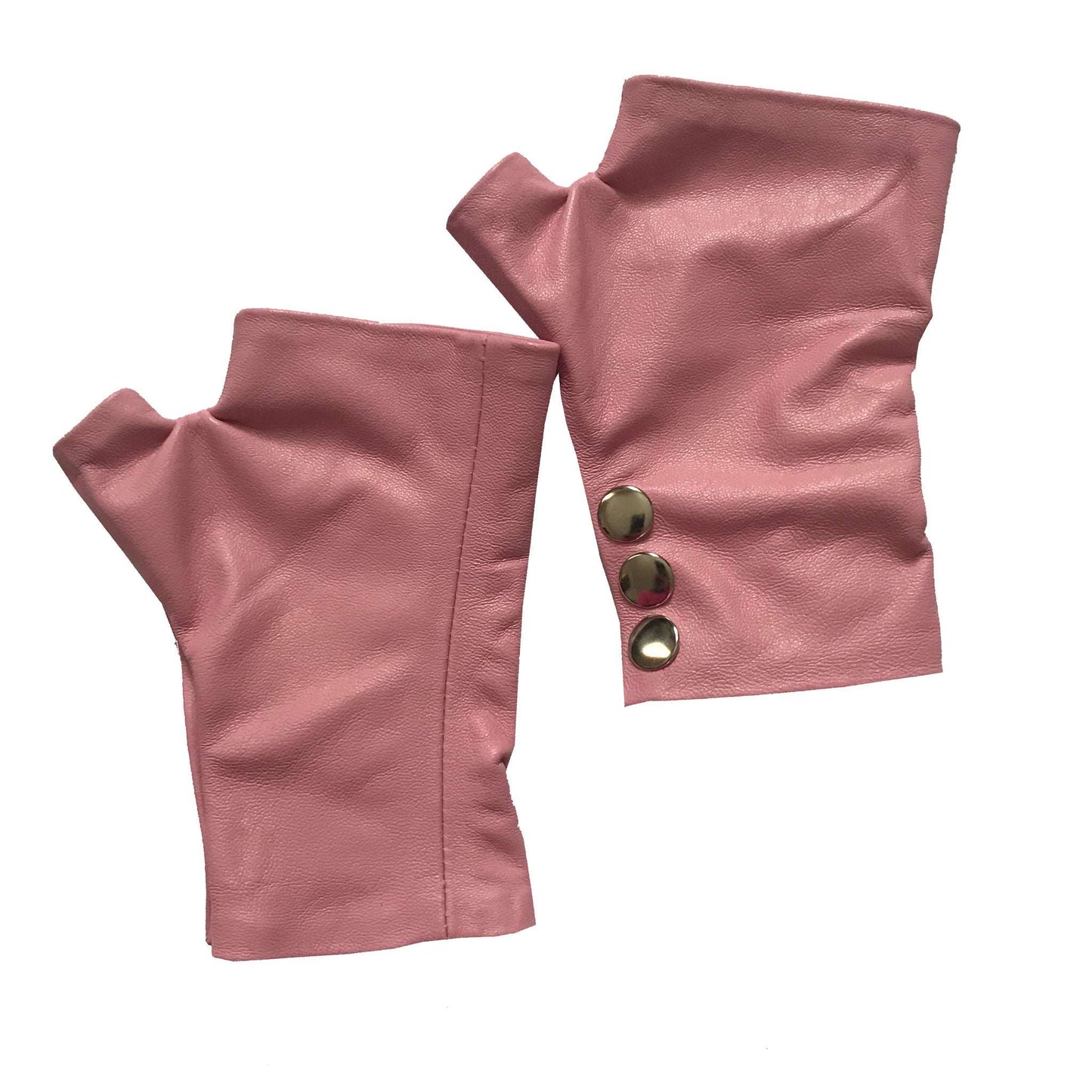 Rose Leather Gloves Handmade Accessories