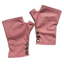 Load image into Gallery viewer, Rose Leather Gloves Handmade Accessories
