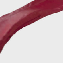 Load and play video in Gallery viewer, cherry leather glove with an invisible zipper