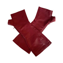 Load image into Gallery viewer, Cherry Napa Gloves Handmade Accessories