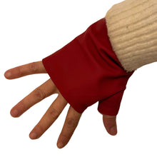 Load image into Gallery viewer, Matte Red Gloves Handmade Accessories