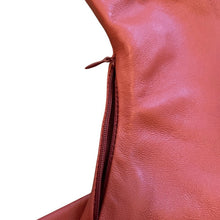 Load image into Gallery viewer, Rose long leather Gloves Handmade Accessories