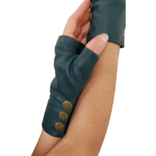 Load image into Gallery viewer, Teal Green Gloves Handmade Accessories