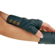 Load image into Gallery viewer, Teal Green Gloves Handmade Accessories