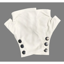 Load image into Gallery viewer, White short Gloves - Handmade Accessories