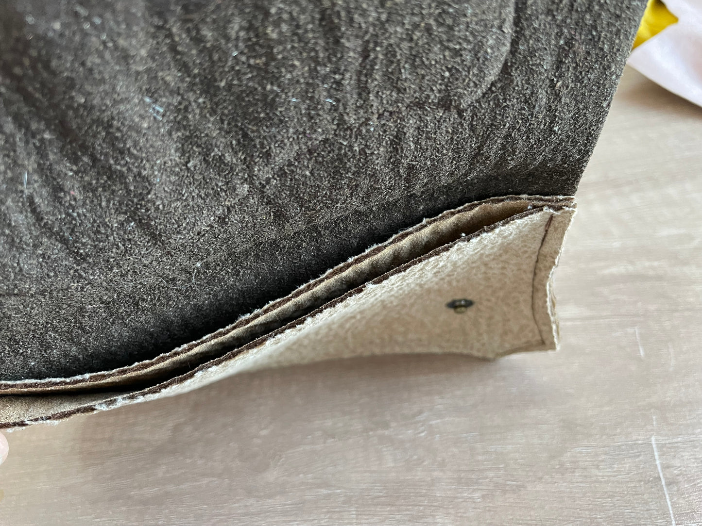 Brown Vegan Wallet Handmade Accessories