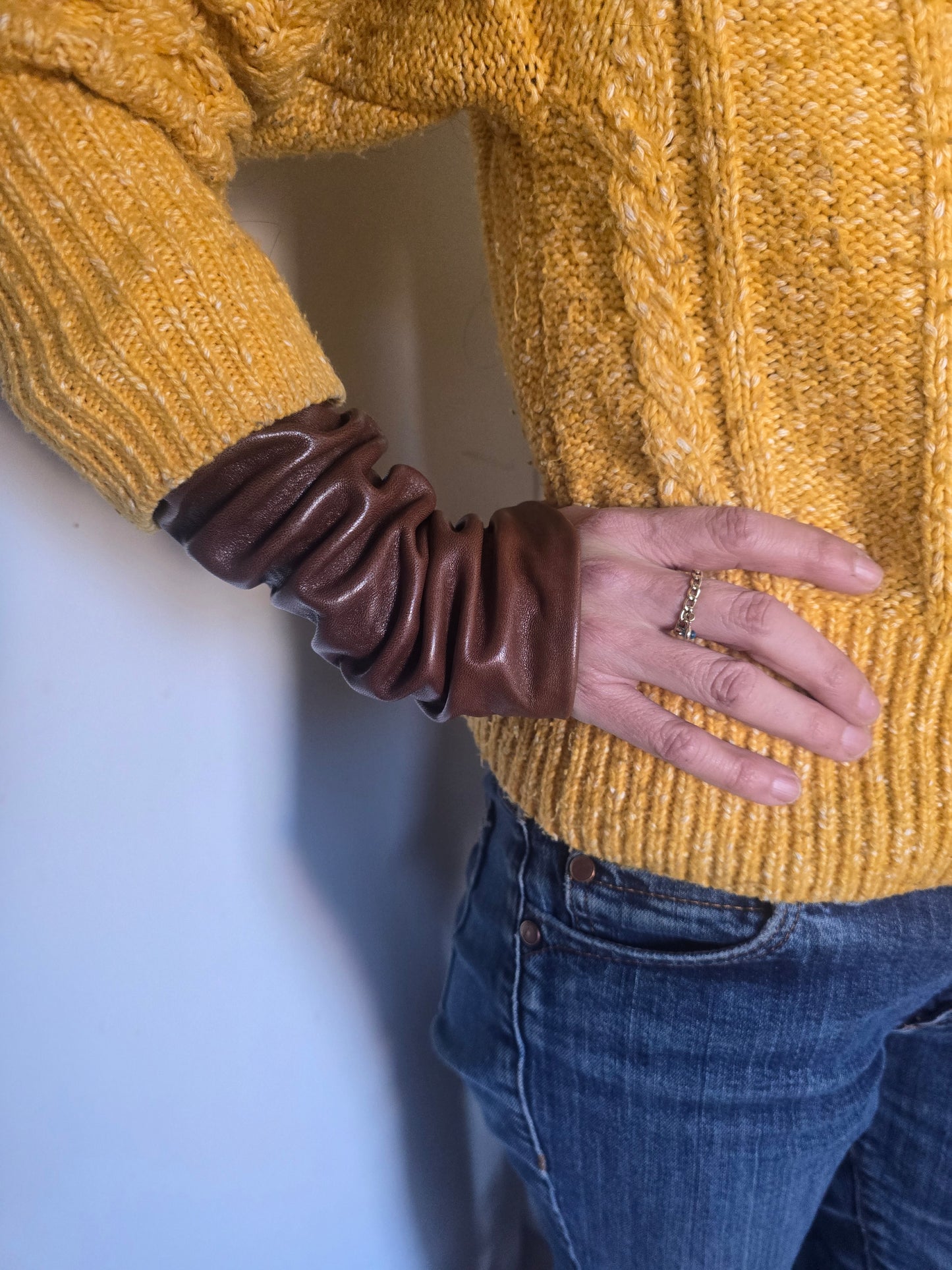 The Brown Lambskin Sleeve – Buttery Soft