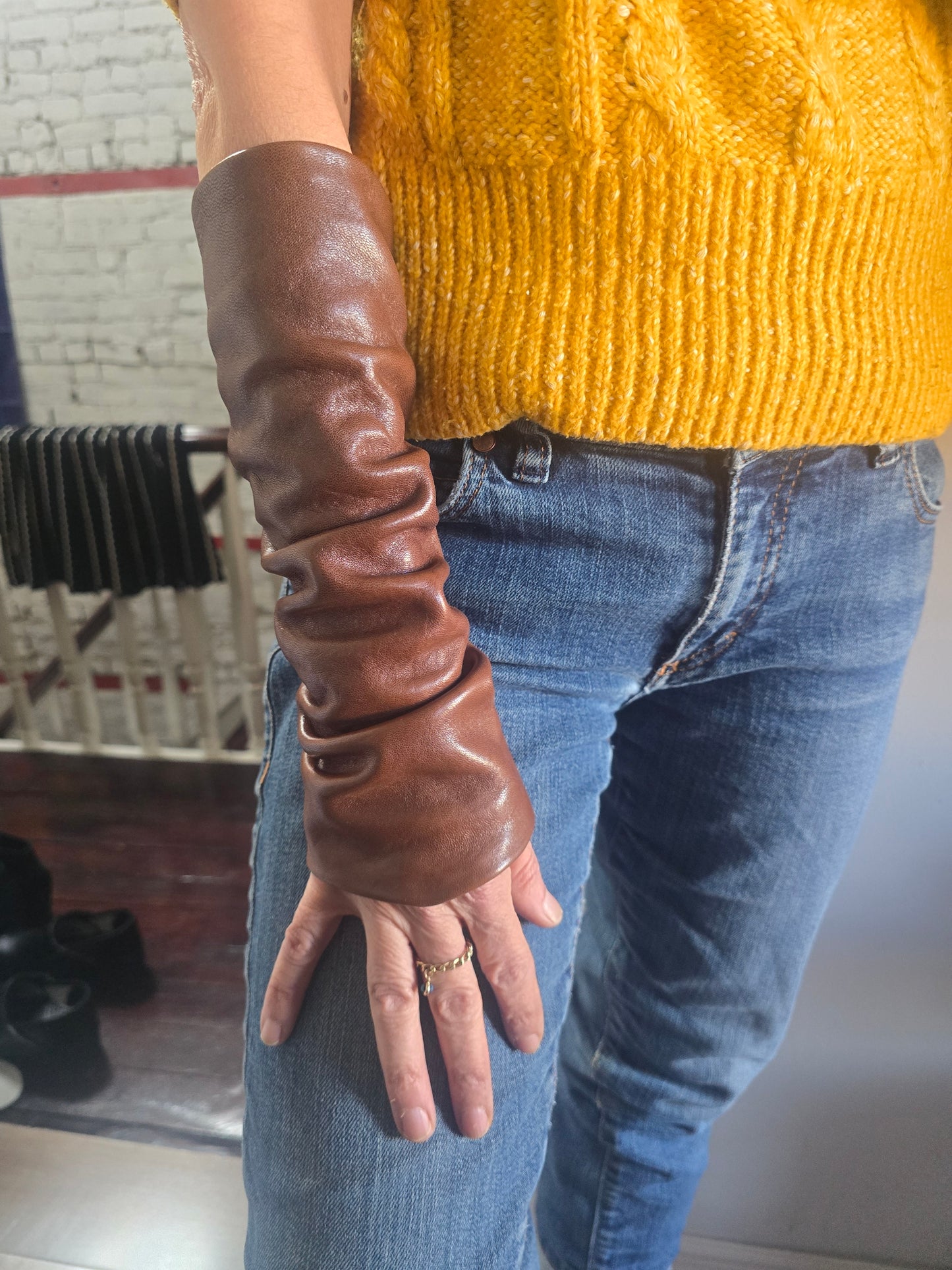 The Brown Lambskin Sleeve – Buttery Soft