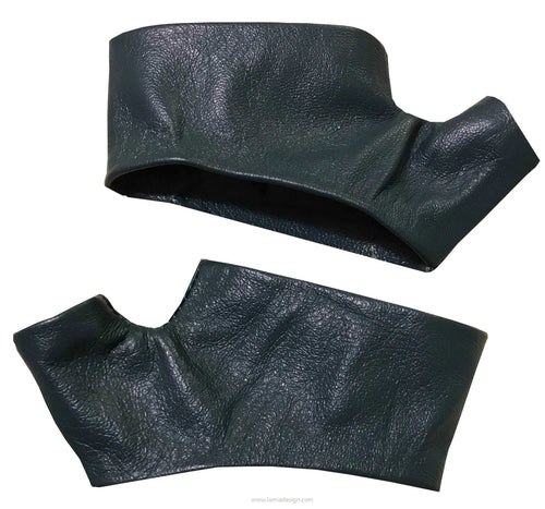 Black mini gloves Handmade Accessories