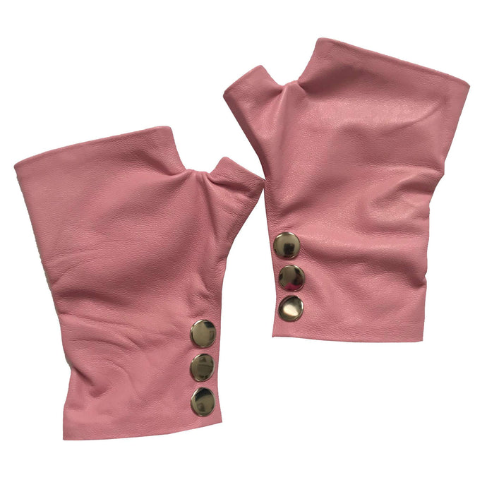 Rose Leather Gloves Handmade Accessories