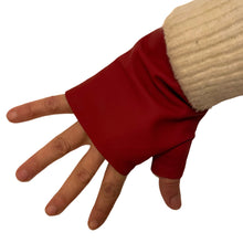 Load image into Gallery viewer, Matte Red Gloves - Handmade Accessories
